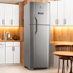 geladeira electrolux frost free 400litros inox efficient turbo dfx44