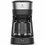cafeteira elétrica electrolux experience programável com timer inox preta ecm25