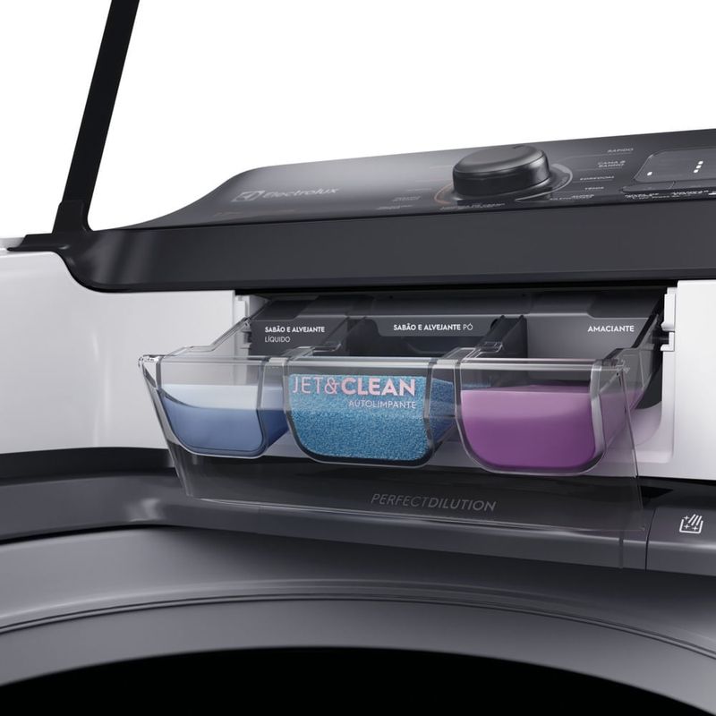 máquina de lavar 17kg electrolux perfect care, branca - lev17