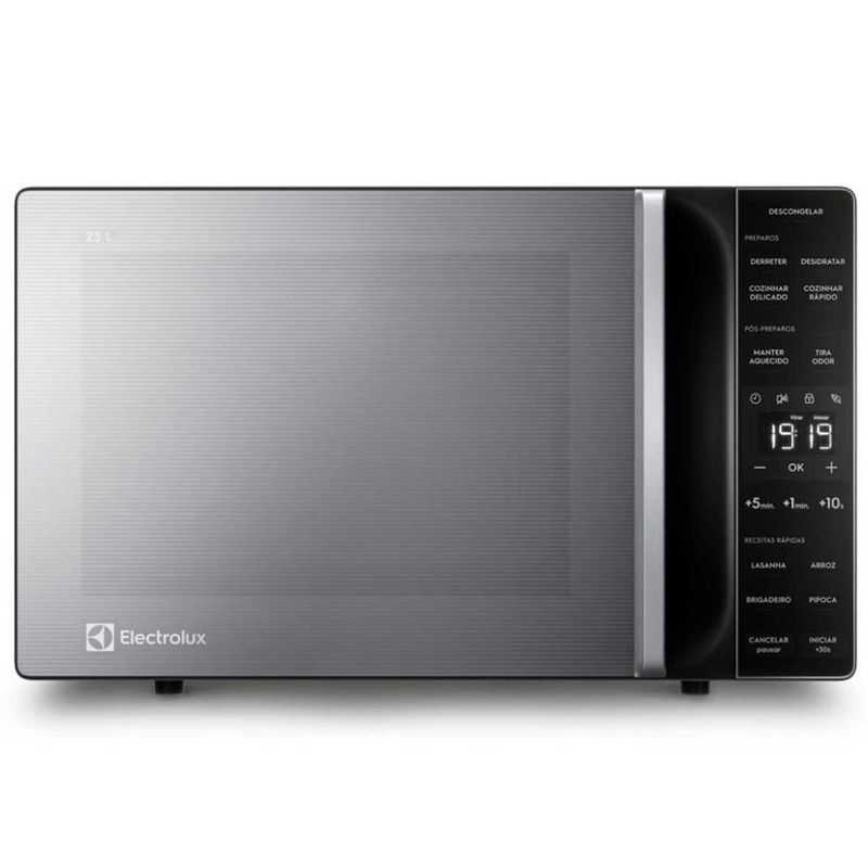 micro-ondas electrolux 23 litros me23s 127v cinza