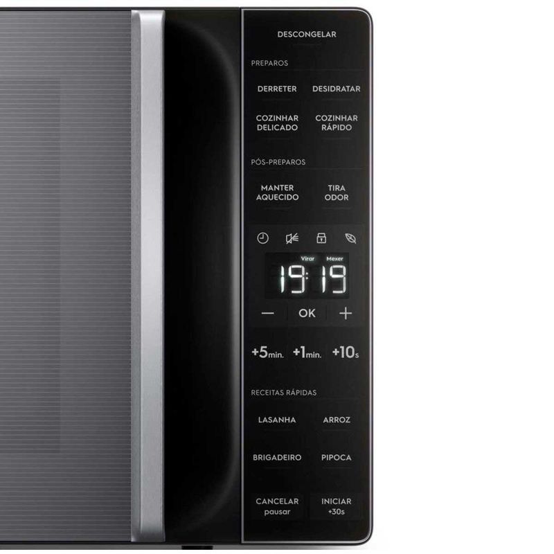 micro-ondas electrolux 23 litros me23s 127v cinza