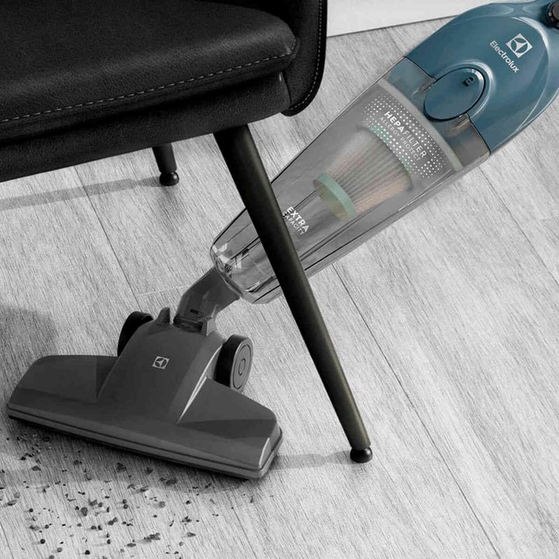 aspirador de pó vertical electrolux 2 em 1 1450w 127v azul stk14