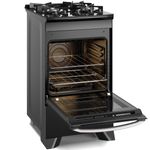 fogão 4 bocas electrolux automático effic preto fe4gp