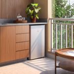 frigobar electrolux 90 litros efficient controle de temperatura branco em90