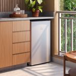frigobar electrolux 122 litros efficient controle de temperatura 220v branco em120