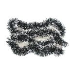 enfeite festão bela flor verde nevado 9x200cm 60873 (mp)