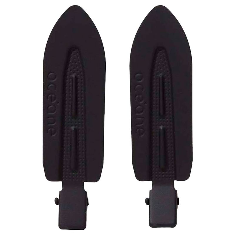 presilha de cabelo océane hair clip preta 2 unidades