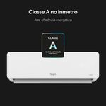 ar-condicionado split 9000 btus elgin high wall eco dream inverter com wi-fi 220v (mp)