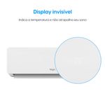 ar-condicionado split 9000 btus elgin high wall eco dream inverter com wi-fi 220v (mp)