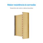 ar-condicionado split 9000 btus elgin high wall eco dream inverter com wi-fi 220v (mp)