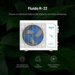 ar-condicionado split 9000 btus elgin high wall eco dream inverter com wi-fi 220v (mp)