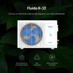 ar-condicionado split 18.000 btus elgin high wall eco dream inverter com wi-fi 220v (mp)