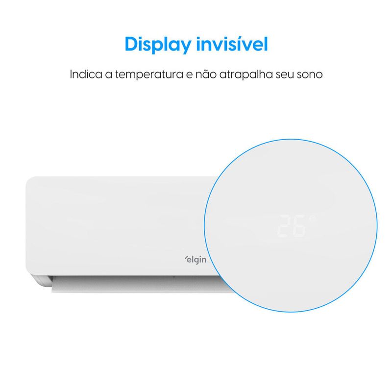 ar-condicionado split 18.000 btus elgin high wall eco dream inverter com wi-fi 220v (mp)