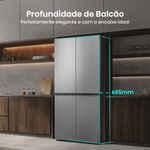 geladeira hisense inverter frost free 456 litros 127v inox rq5p470sei31