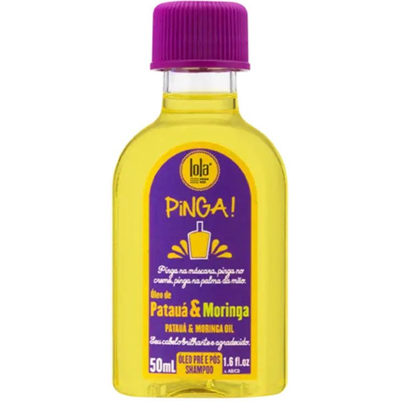 óleo capilar lola pinga patauá e moringa 50ml