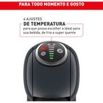 máquina de bebida arno nescafé dolce gusto genio s plus 127v cinza pj340bb1