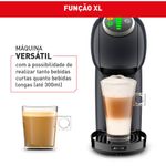 máquina de bebida arno nescafé dolce gusto genio s plus 127v cinza pj340bb1