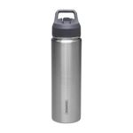 garrafa térmica tramontina aço inox com canudo 650ml (mp)