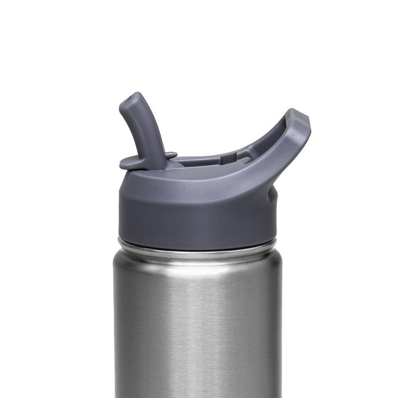 garrafa térmica tramontina aço inox com canudo 650ml (mp)