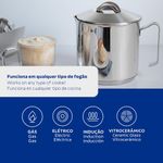 fervedor de leite tramontina solar aço inox (mp)