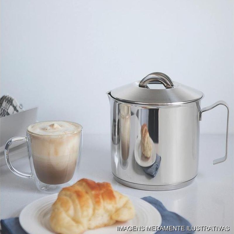 fervedor de leite tramontina solar aço inox (mp)
