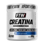 creatina ftw monohidratada 100% pura ultra fina micronizada ultramesh 300g (mp)