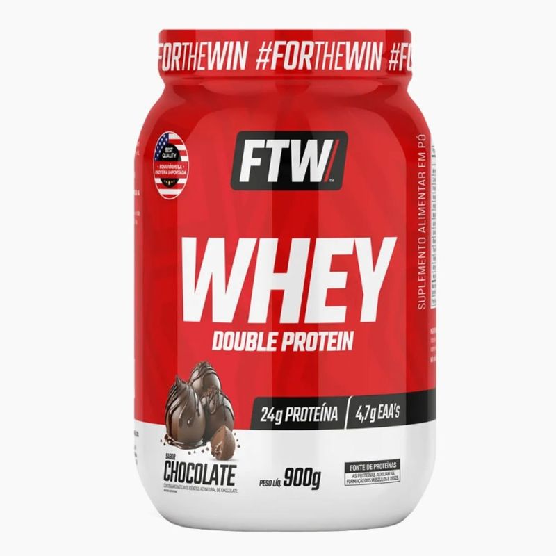 whey ftw double protein chocolate 900g (mp)