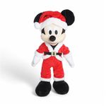 boneco mickey roupa noel pelúcia cromus 60cm vermelho e branco 1091778