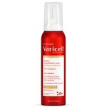 espuma efervescente para pernas cansadas varicell nanointense 150ml