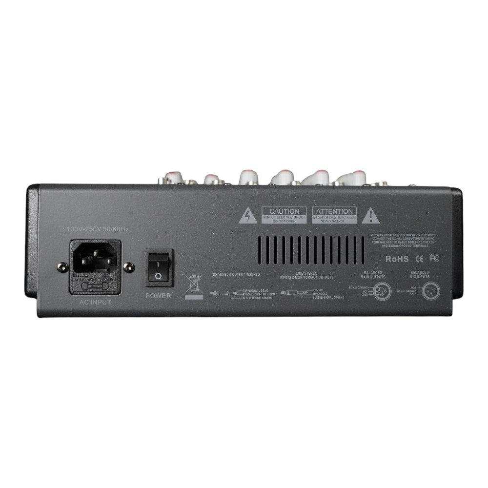 Encontraproduto.com.br - Mesa de Som J&F 4 Canais USB CH4USB PS4USB (MP)