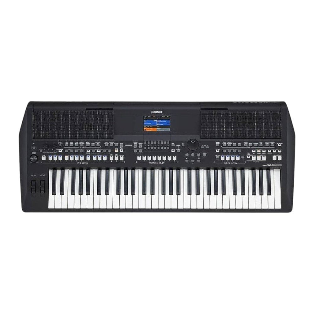 Teclado Musical Arranjador Yamaha PSR-SX600 Preto