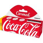 hidratante labial carmed coca cola vermelho 10g