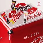 hidratante labial carmed coca cola vermelho 10g