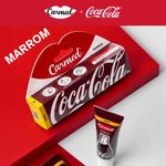 hidratante labial carmed coca cola marrom 10g
