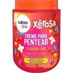 creme para pentear salon line xêrosa glamour chic 800g