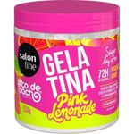 gelatina salon line #todecacho pink lemonade 550g