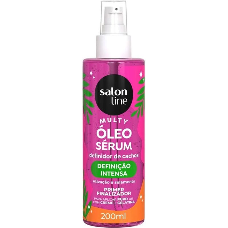 óleo sérum salon line cachos dos sonhos multy definição intensa 200ml