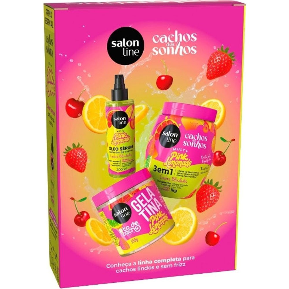 Kit Cachos dos Sonhos Shampoo + Creme Multifuncional 300ml