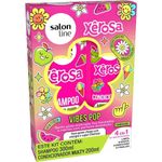 kit xêrosa vibes pop salon line shampoo 300ml + condicionador 200ml