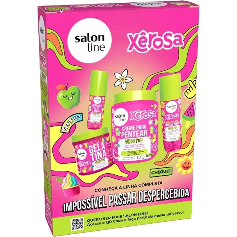 Kit Shampoo 300ml + Condicionador 200ml Xêrosa Vibes
