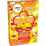 kit xêrosa baunilha doce salon line shampoo 300ml + condicionador 200ml