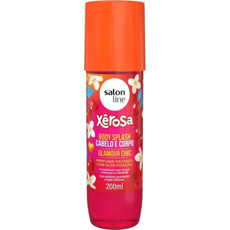 body splash salon line xêrosa glamour chic 200ml