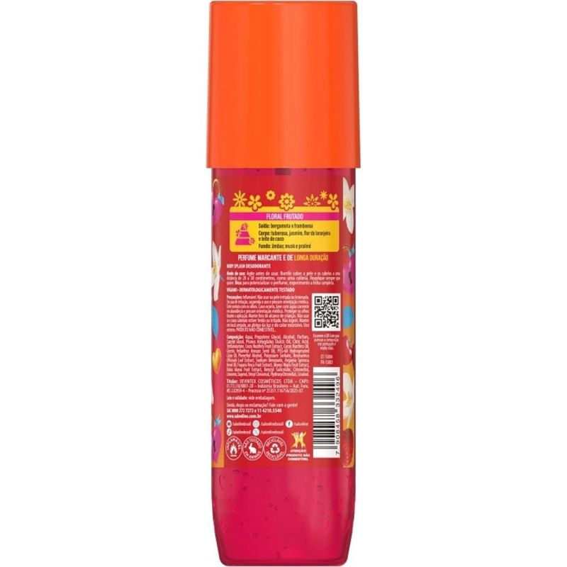body splash salon line xêrosa glamour chic 200ml