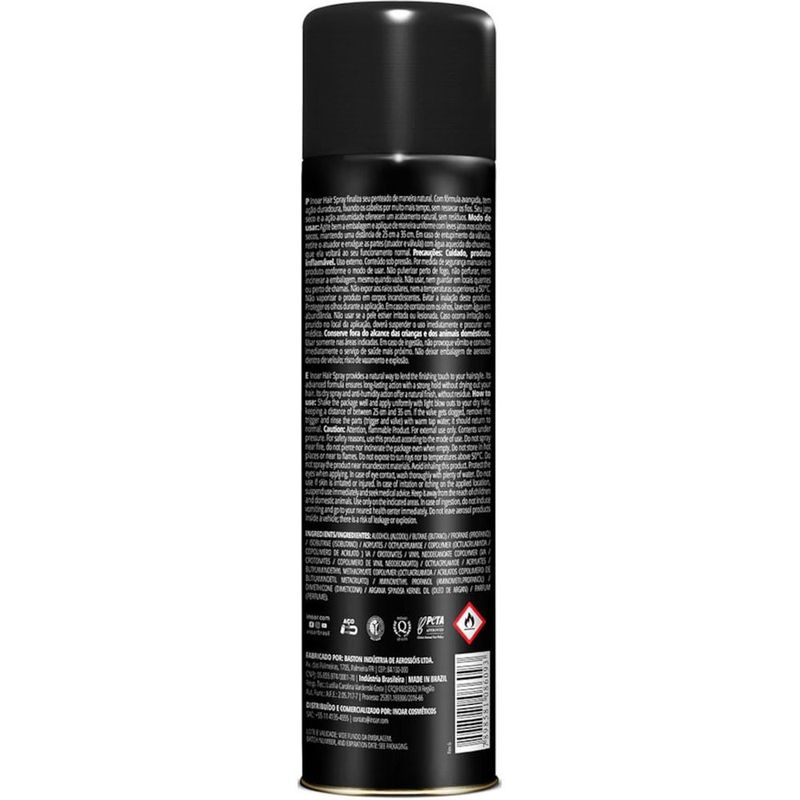 spray fixador inoar argan 400ml