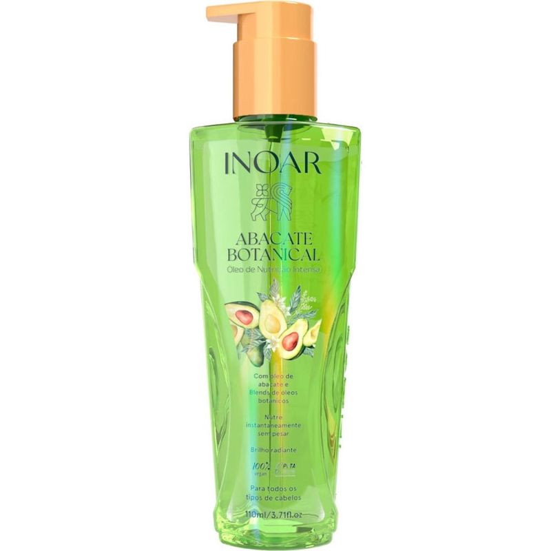 oléo de nutrição inoar abacate botanical 110ml