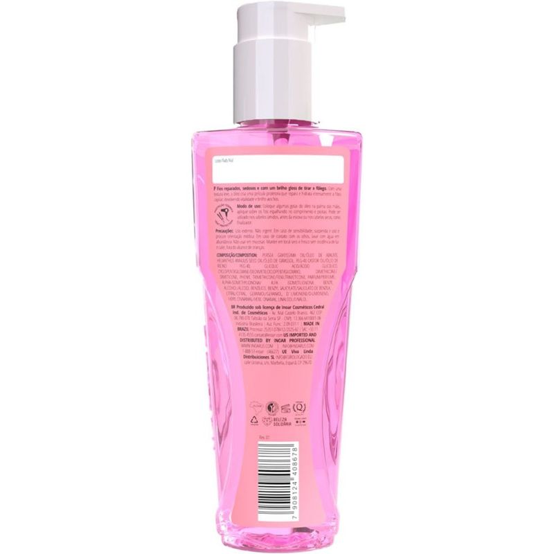 oléo prolongador de brilho inoar glycolic force 110ml