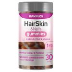 hair skin gummies cabelos pele e unhas 30 gomas maxnutri