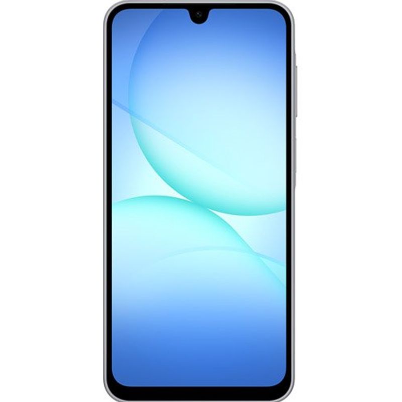 smartphone samsung galaxy a17 128gb cinza tela 6.7" câmera 50mp 4gb ram