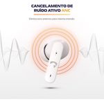 fone de ouvido bluetooth amet tws sound x 7003d8 branco ag-bi