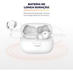 fone de ouvido bluetooth amet tws sound x 7003d8 branco ag-bi